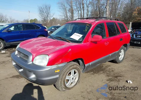 2004 Hyundai Santa Fe Gls/Lx из США, поврежденный, VIN KM8SC73E74U723080